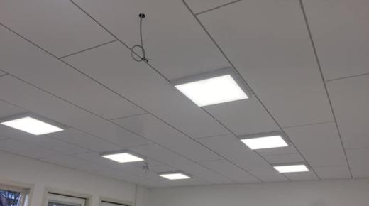 Akustikdecke in einer Bad Harzburger Grundschule 1