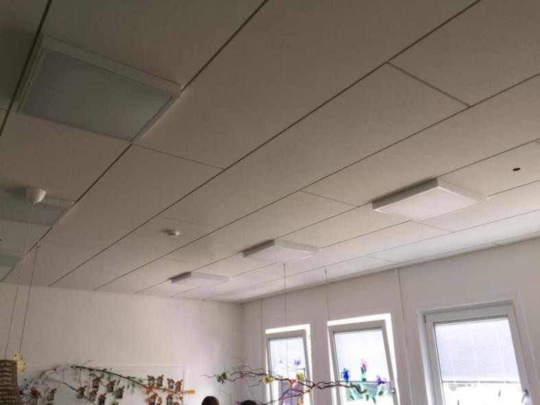 Akustikdecke in einer Bad Harzburger Grundschule 2